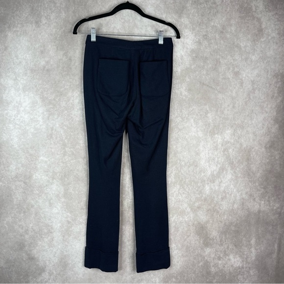 Rag & Bone Triacetate Blend Cuffed Textured Trouser Pants Women's Size 0 - Picture 2 of 9